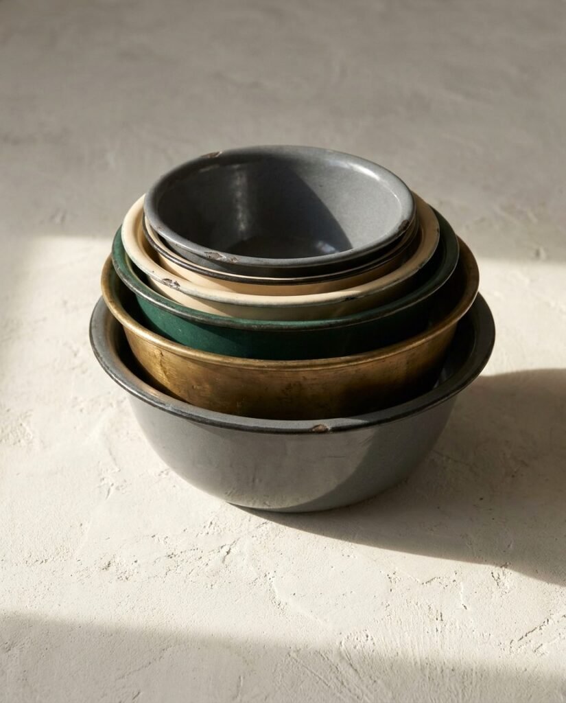 Enamel Kitchen Set
