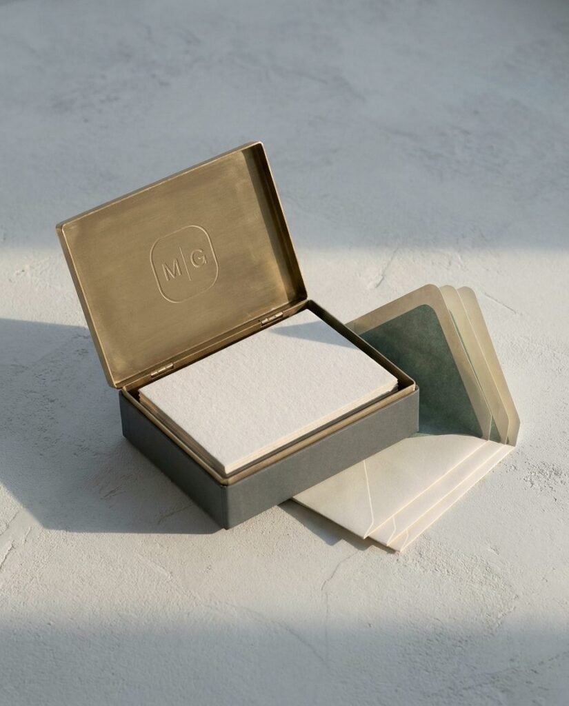 Letterpress Card Box