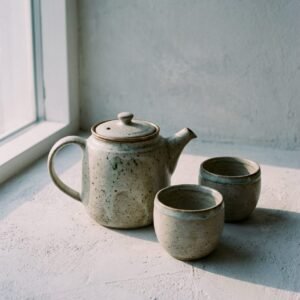 Stoneware Tea Service
