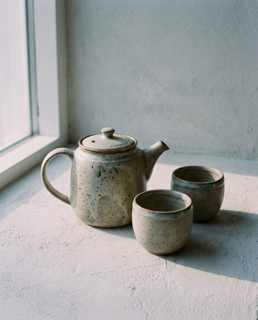 Stoneware Tea Service