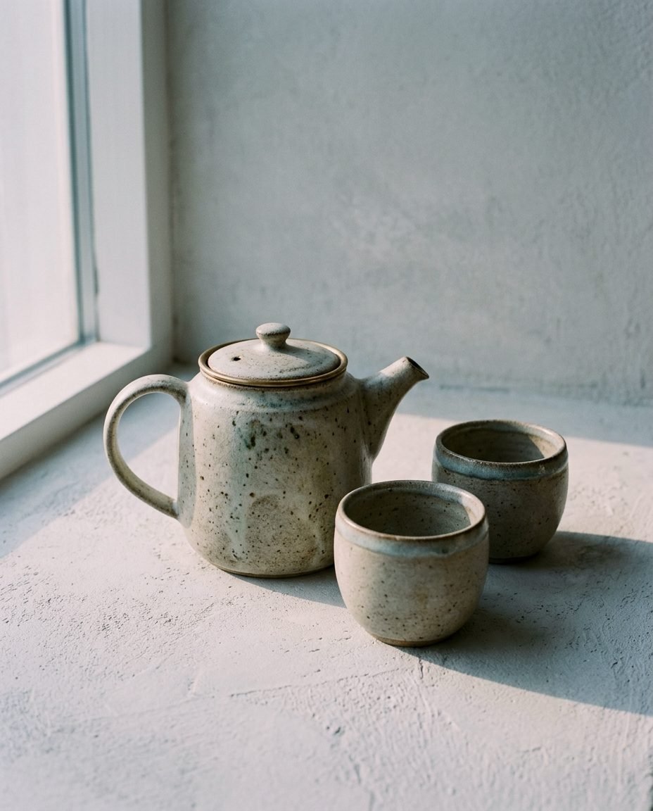 Stoneware Tea Service