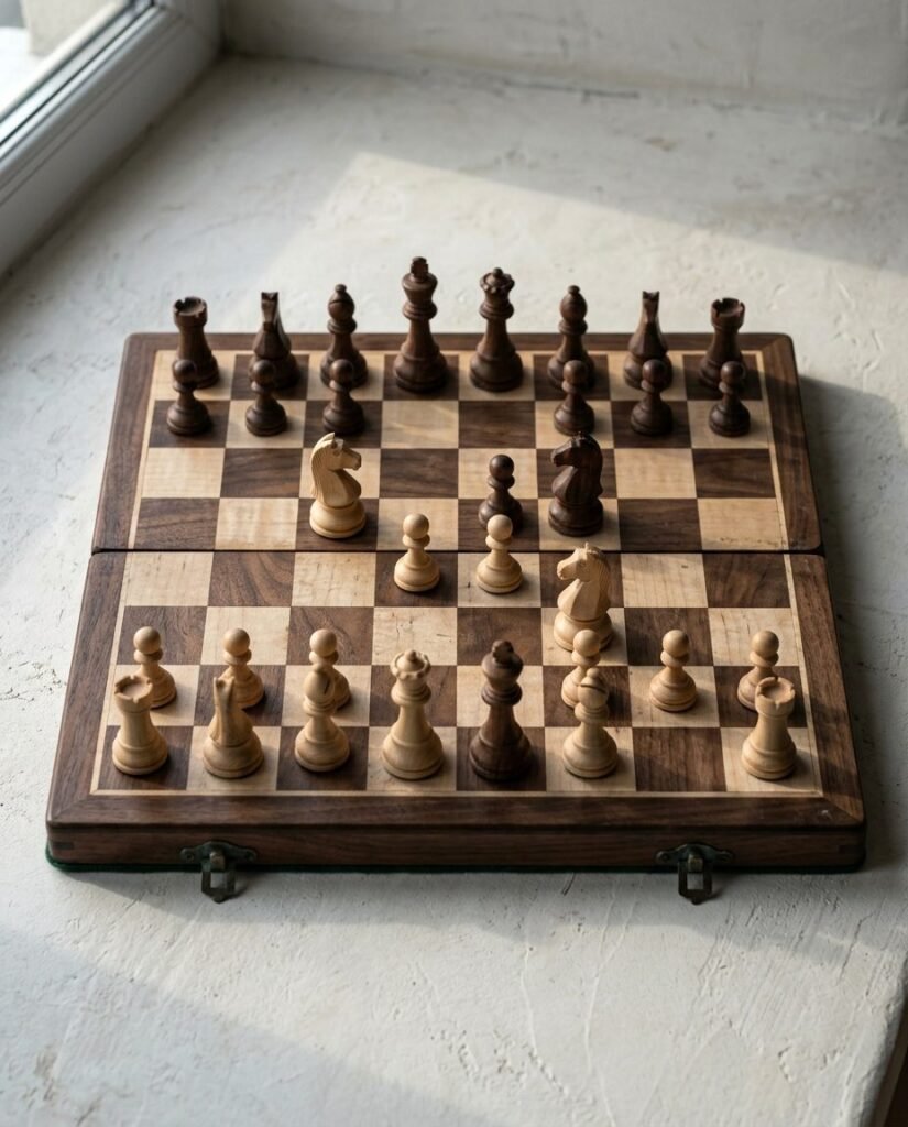 Walnut Chess Set